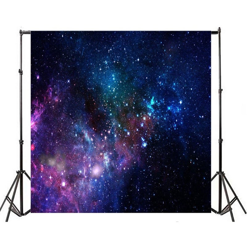 AOFOTO 8x8ft Nebula Backdrop Aerospace Starry Sky Photography Background Universe Galaxy Outer Space Kid Girl Boy Children Adult Portrait Seamless Photo Studio Props Video Drop Vinyl Wallpaper Drape - Image 4